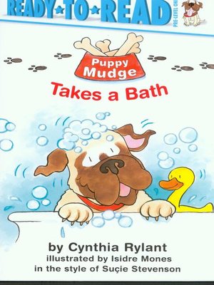 cover image of Puppy Mudge Takes a Bath